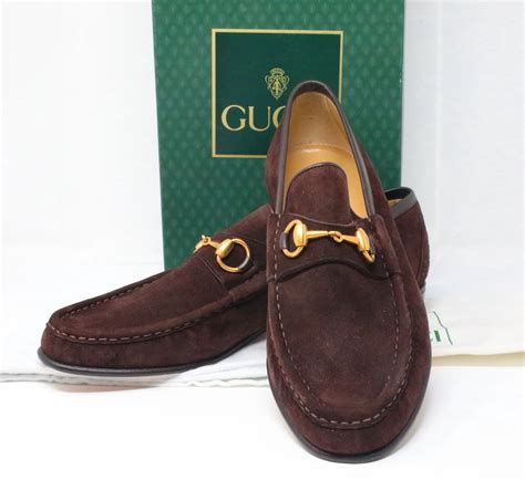 browns fashion gucci loafers|gucci suede loafers men.